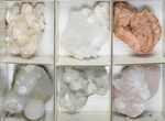 Mixed Indian Mineral & Crystal Flat - Pieces #95606-2